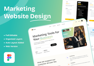 Moker - Marketing Services Web Design