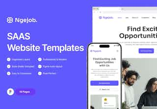 Minimal - Jobs Finder Website UI Kit