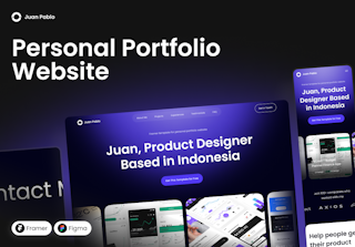 Juan Pablo - Personal Portofolio Website