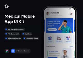 MediLink  - Medical Mobile App UI Kit