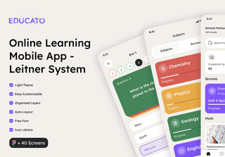 Educato - Education App (Leitner System)