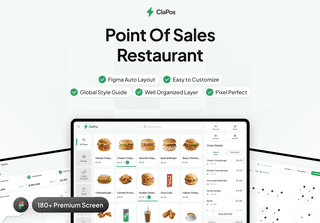 ClaPos - POS Restaurant UI KIT