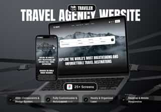 Traveler - Travel Agency Website