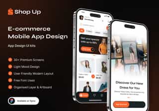 Fashion ecommerce app design