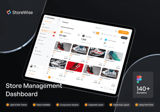 StoreWise - Store Management Dashboard UI KIT