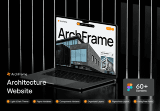 ArchFrame - Architecture Website UI KIT