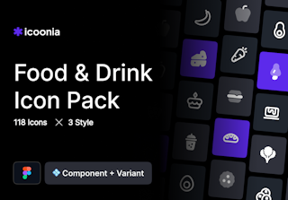 Icoonia - Food & Drink Icon Pack