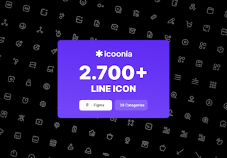 Icoonia - 2.700+ Vector Icon | Line Style