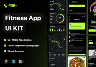 FITME - Fitness Premium App UI KIT