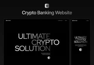 Crypture — Crypto Banking Website Template