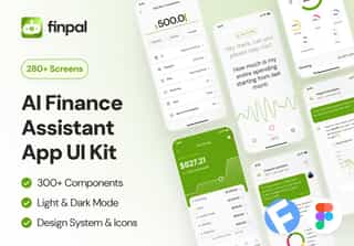 finpal: AI Finance Assisstant App UI Kit