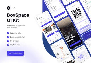 BoxSpace - Booking App UI Kit