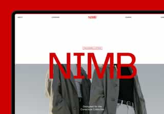 NIMB – Fashion Brand Website