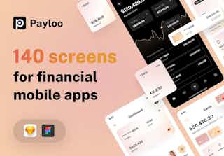 PayLoo -  UI kit for Finance Mobile Apps