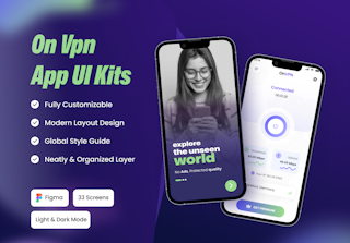 OnVPN App Complete UI Kit