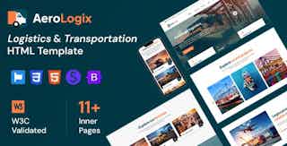 AeroLogix - Logistics & Transportation HTML Template