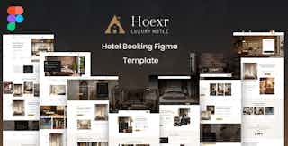 Hoexr - Hotel Booking Figma Template