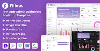 Fillow - PHP Saas Admin Dashboard Template