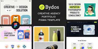 Bydos - Digital Agency Portfolio Figma Template