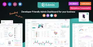 Edmin – Angular 17 Admin Dashboard Template