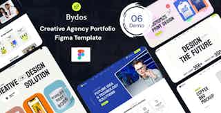 Bydos - Creative Agency Portfolio Figma Template