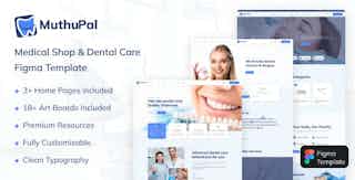 MuthuPal - Medical & Dental Clinic Figma Template