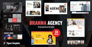 Brahma - Multi-Purpose & WooCommerce Figma Template