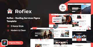 Rofiex - Roofing Services Figma Template