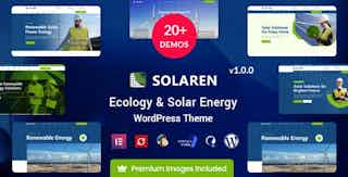 Solaren – Ecology & Solar Energy WordPress Theme