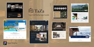 Taza - Hotel Booking Figma Template