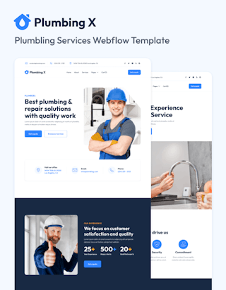 Plumbing X by BRIX Templates