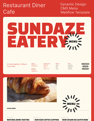 Sundaze Eatery by TMPLATES