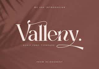 Valleny Serif