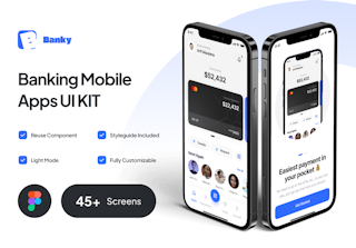 Banky - Banking Mobile Apps UI Kit