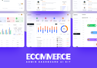 Ecommerce Admin Dashboard UI Kit