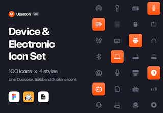 Device & Electronic - Uxercon Icon Set