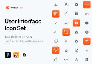 User Interface - Uxercon Icon Set