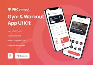 FitConnect  - Fitness and Workout App UI Kit