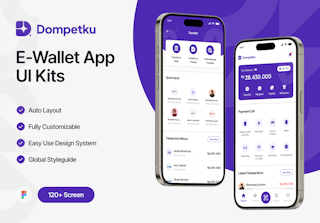 Dompetku - Ewallet Mobile App UI Kits