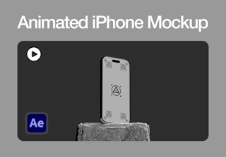 Animated iPhone 15 Pro Mockup