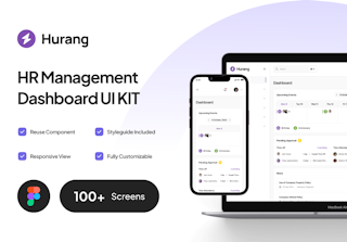 Hurang - HR Management Dashboard UI Kit