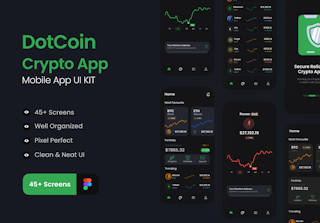 DotCoin - Crypto Wallet App UI Kit