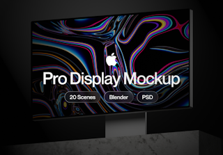 Apple Pro Display XDR Mockup