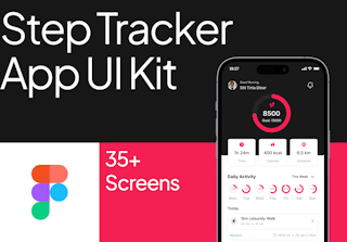 Step Tracker App UI Kit