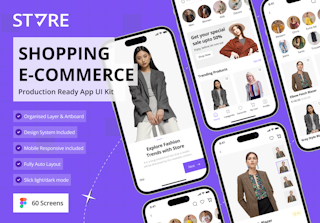 Store - Shopping Ecommerce App UI Kit