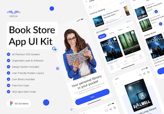 EBook - Book Store App UI Kit