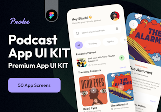 Proke-Podcast App UI KIT