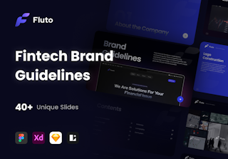 Fluto - Fintech Brand Guidelines
