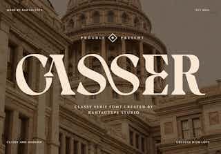 Casser Classy Serif Font