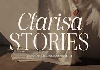 Clarisa Stories Modern Serif Font